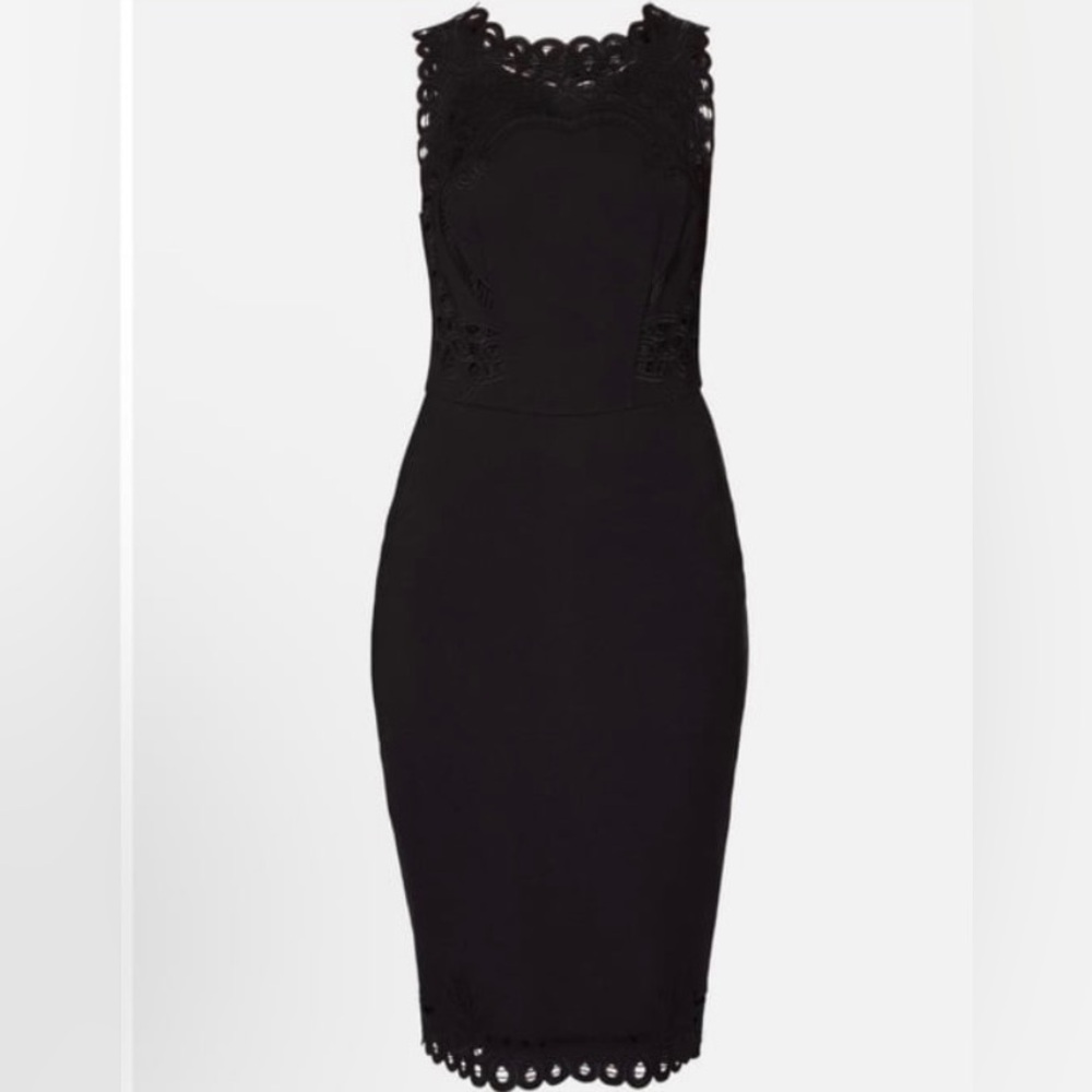 Ted Baker Black Lace Detail Dress - Picture 3 of 16